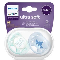 Philips Avent SCF222/01 Ultra Soft Emzik Erkek 0-6 Ay