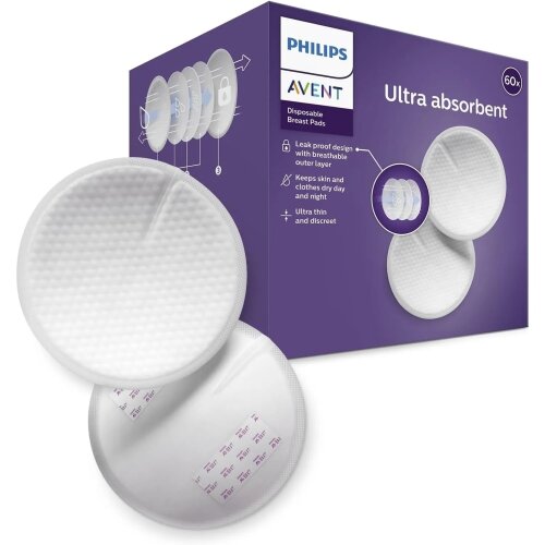 Philips Avent SCF254/60 Tek Kullanımlık Göğüs Pedi 60'lı - 1