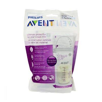 Philips Avent SCF603/25 Anne Sütü Saklama Poşeti 25 x 180 ml - 1