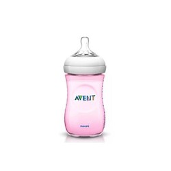Philips Avent SCF694/17 Natural PP Biberon 260 ml Tekli Pembe