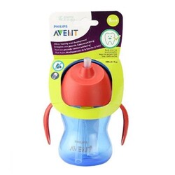 Philips Avent SCF796/01 Desenli Pipetli Damlatmaz Alıştırma Bardağı 200 ml 9 Ay+ 7 oz Mavi - 3