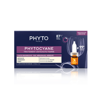 Phyto Cyane Kadın Tipi Kronik Saç Dökülmesi Karşıtı Bakım Serumu 12'li 5 ml - 2