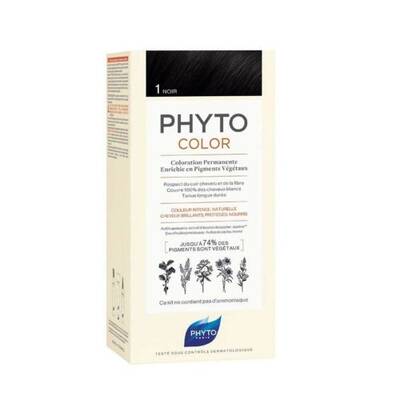 Phyto Phytocolor Bitkisel Saç Boyası - 1 - Siyah - 1