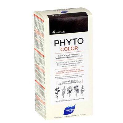 Phyto Phytocolor Bitkisel Saç Boyası - 4 - Kestane - 1