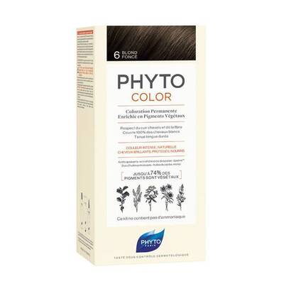 Phyto Phytocolor Bitkisel Saç Boyası - 6 - Koyu Kumral - 1