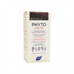 Phyto Phytocolor Bitkisel Saç Boyası - 6.77 - Light Brown Cappuccino