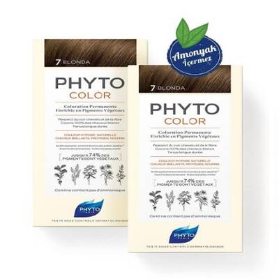 Phyto Phytocolor Bitkisel Saç Boyası - 7 - Kumral 2. %40 İndirimli - 1