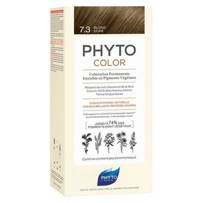Phyto Phytocolor Bitkisel Saç Boyası - 7.3 - Kumral Dore - 1