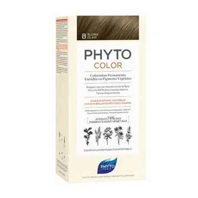 Phyto Phytocolor Bitkisel Saç Boyası - 8 - Light Blonde - 1