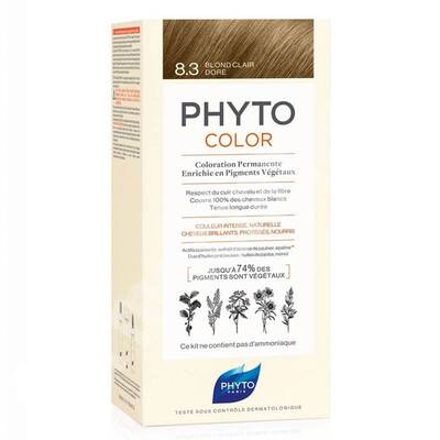 Phyto Phytocolor Bitkisel Saç Boyası - 8.3 - Sarı Dore - 1