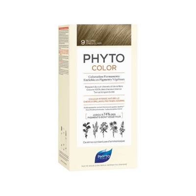 Phyto Phytocolor Bitkisel Saç Boyası - 9 - Very Light Blonde - 1