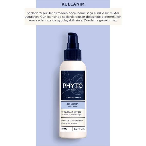 Phyto Softness Express Detangling Milk 150 ml - 2