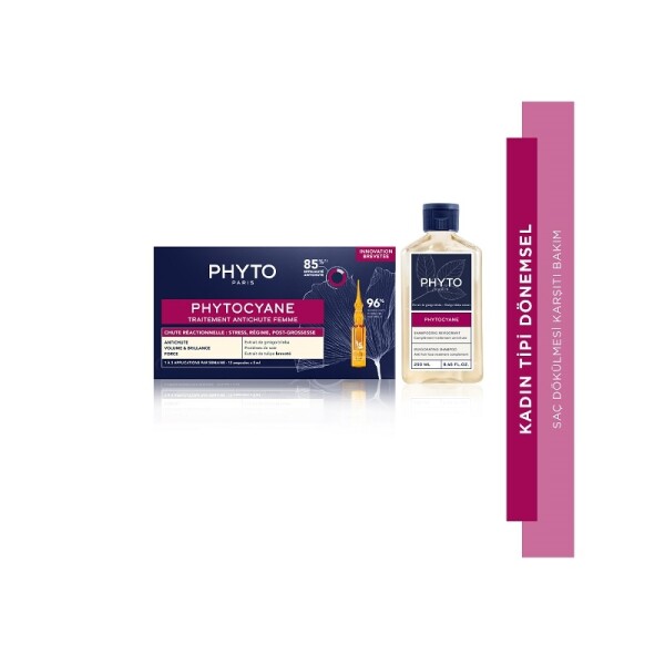 Phytocyane Women Reaction Hair Loss + Phytocyane Shampoo İkili Özel Fiyat - 1