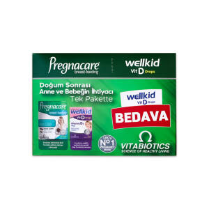 Pregnacare Breast-Feeding + Wellkid Vitamin D3