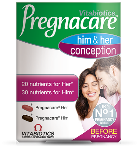 Pregnacare Him & Her Conception 2 x 30 Tablet - 1