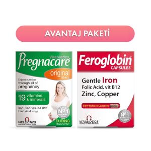 Pregnacare Original 30 Tablet - Feroglobin 30 Kapsül Avantaj Paketi
