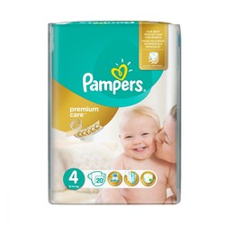 Prima Bebek Bezi Premium Care 4 Beden Maxi Tekli Paket 20 Adet