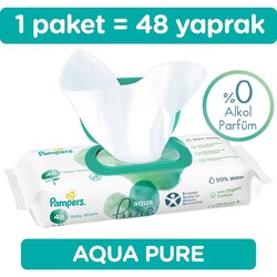 Prima Pampers Aqua Pure Islak Havlu Kapaklı 48'li
