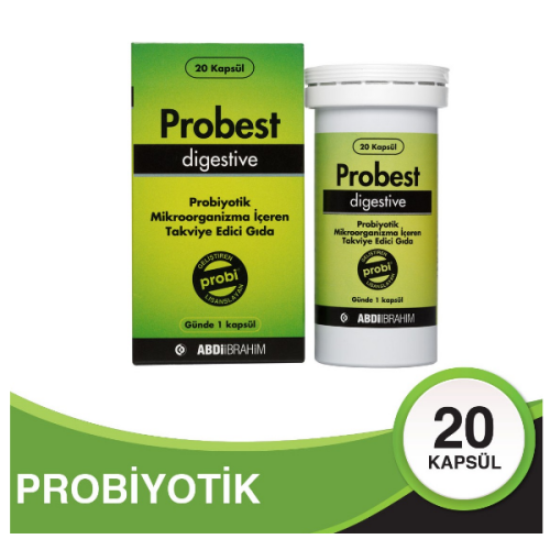 Probest Digestive Probiyotik 20 Kapsül - 1