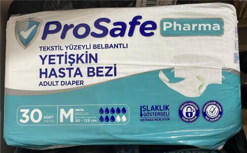 Prosafe Hasta Bezi Tekstil Medium 30'lu - 1