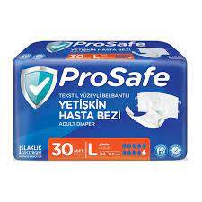 Prosafe Hasta Bezi Tekstil Large 30'lu