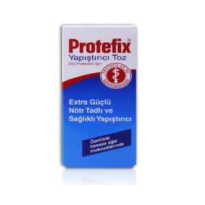 Protefix Diş Protezleri için Ekstra Güçlü Yapıştırıcı Toz 50 gr