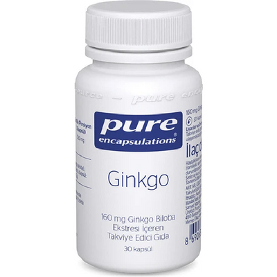 Pure Encapsulations Ginkgo 160 mg 30 Kapsül - 1