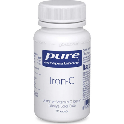 Pure Encapsulations Iron-C 30 Kapsül - 1