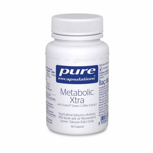 Pure Encapsulations Metabolic Xtra 60 Kapsül - 1