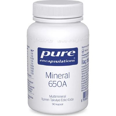 Pure Encapsulations Mineral 650A 90 Kapsül - 1