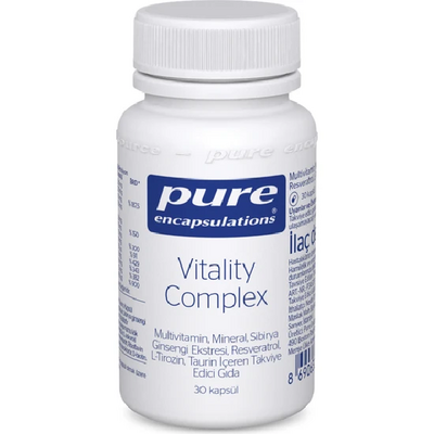 Pure Vitality Complex 30 Kapsül - 1
