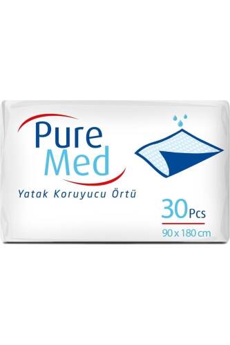 Puremed Yatak Koruyucu 90 x 180cm 30'lu - 1