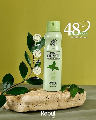 Rebul Green Tea Kadın Deodorant 150 ml - 2