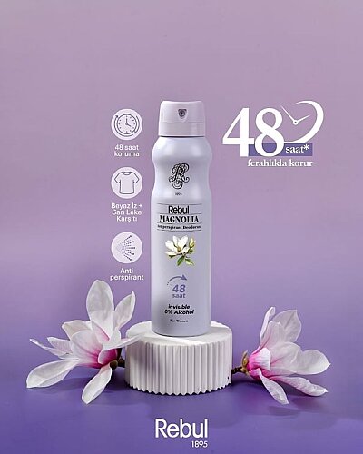 Rebul Magnolia Kadın Deodorant 150 ml - 2