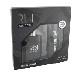 Rebul RBL Black Erkek Parfümü 90 ml ve Duş Jeli 200 ml Set