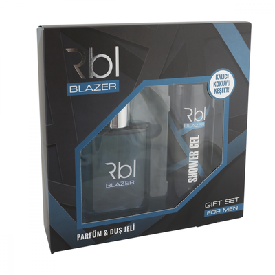 Rebul RBL Blazer Erkek Parfümü 90 ml ve Duş Jeli 200 ml Set - 1