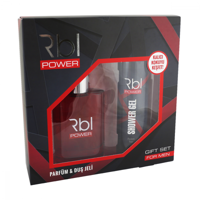 Rebul RBL Power Erkek Parfümü 100 ml ve Duş Jeli 200 ml Set - 1