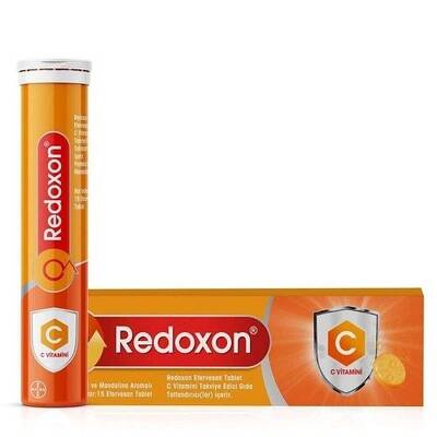 Redoxon Vitamin C 1000 mg Efervesan 15 Tablet - 1