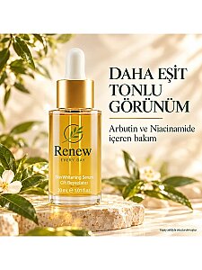 Renew Every Day Cilt Beyazlatıcı Serum 30 ml – Arbutin ve Niacinamide İçeren Aydınlatıcı Cilt Bakım Serumu - 2