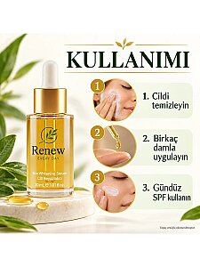 Renew Every Day Cilt Beyazlatıcı Serum 30 ml – Arbutin ve Niacinamide İçeren Aydınlatıcı Cilt Bakım Serumu - 4