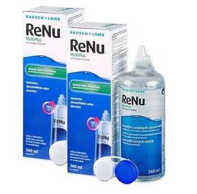 Renu Multi Plus Çok Amaçlı Lens Solüsyonu 2 x 360 ml - 1