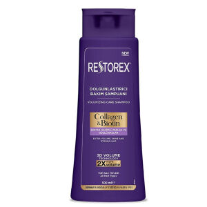 Restorex Collagen ve Biotin Dolgunlaştırıcı Şampuan 500 ml