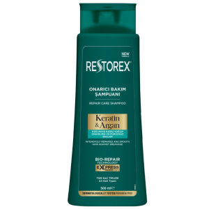 Restorex Keratin ve Argan Onarıcı Şampuan 500 ml