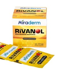 Rivanol Toz 1 gr 25 Poşet