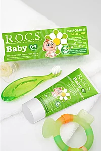 Rocs Baby 0-3 Diş Macunu Papatya Özlü - 2