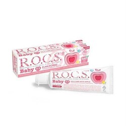Rocs Baby Elma Püresi Tadında 0-3 Yaş Diş Macunu 45 gr