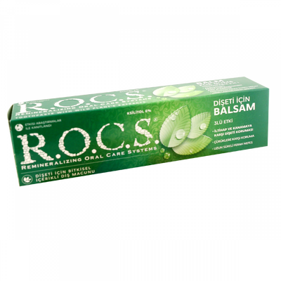 Rocs Dişeti için Bitkisel Balsam Diş Macunu - 1