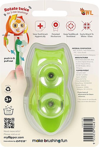 Rocs Flipper Kum Saatli Diş Fırçası Hijyenik Saklama Kabı - 3