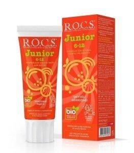 Rocs Junior 6-12 Yaş Meyveli Gökkuşağı Diş Macunu 60 ml - 1