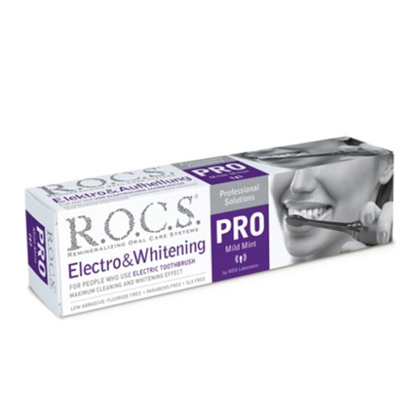 Rocs Pro Elektro Beyazlatıcı Diş Macunu 60 ml - 1